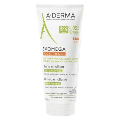 A-Derma Exomega Control Baume hydratant, 200 ml