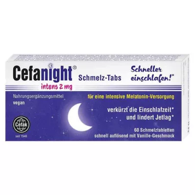 Cefanight Intens 2 mg de comprimés fondants, 60 pc