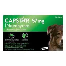 CAPSTAR 57 mg Comprimés pour grands chiens, 1 pc