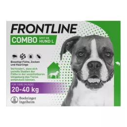 FRONTLINE Combo Spot on chien L Lait pour application sur la peau, 3pcs
