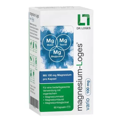 Magnésium-Loges vario 100 mg, 60 gélules
