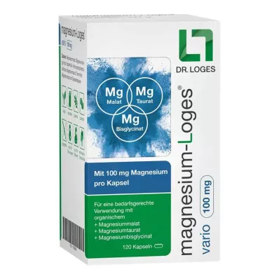 Magnésium-Loges Vario 100 mg capsules, 120 pc