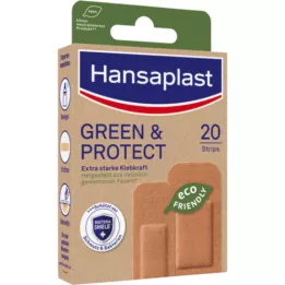HANSAPLAST Green &amp; Protect Patch Strips, 20 pièces