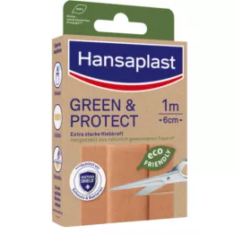 HANSAPLAST Green &amp; Pansement Protect 6 cmx1 m, 1 pc