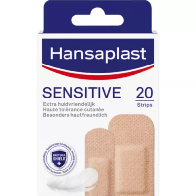 HANSAPLAST Pansements adhésifs Sensitive hautton light, 20 pièces