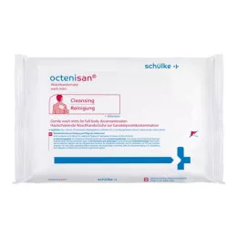 OCTENISAN Gants de toilette, 8 pces