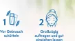 Instructions for use for Ladival Urban Fluid LSF 50+ crème solaire matifiante pour le visage (50 ml) - 3