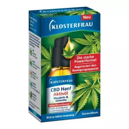 KLOSTERFRAU CBD Huile active de chanvre, 50 ml