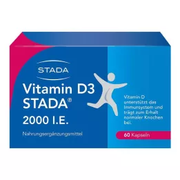 VITAMIN D3 STADA 2000 I.U. en gélules, 60 gélules