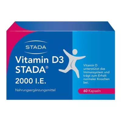 Vitamine D3 STADA Capsules de 2000 UI, 60 pc