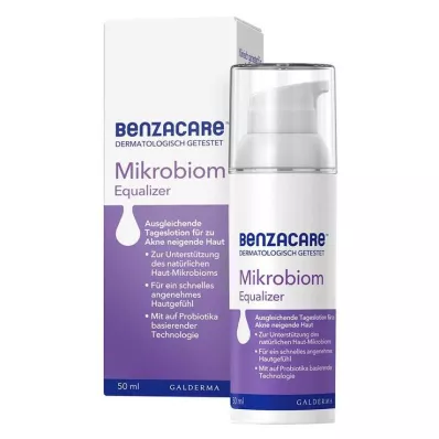 Benzacare Lotion égaliseur de microbiome pour peaux à tendance acnéique, 50 ml Benzacare Lotion égaliseur de microbiome pour peaux à tendance acnéique, 50 ml