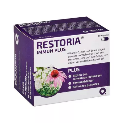 RESTORIA IMMUN PLUS Gélules, 60 pcs