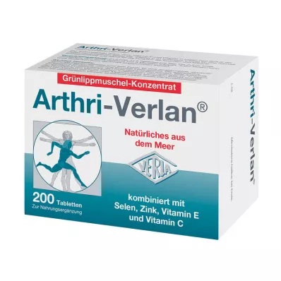Arthri-Verlan pour comprimés de supplément nutritionnel, 200 pc Arthri-Verlan pour comprimés de supplément nutritionnel, 200 pc