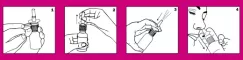 Instructions for use for Vividrin® Azélastine pack combiné pour les allergies au rhume des foins & , 1 p - 3