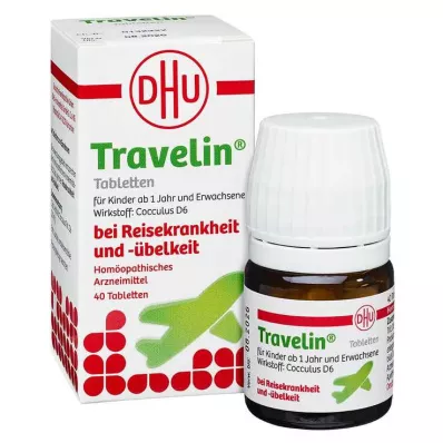 TRAVELIN Comprimés, 40 pcs TRAVELIN Comprimés, 40 pcs