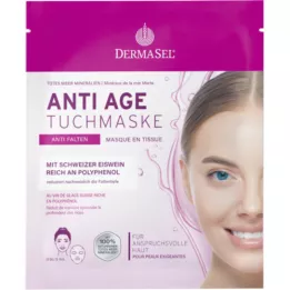 DERMASEL Masque en tissu anti-âge, 1 pc