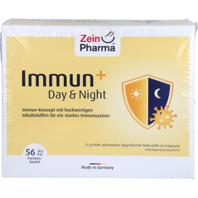 IMMUN+ DAY &amp; Gélules Night, sachet de 28 gélules, 56X4 pcs