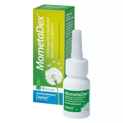 MOMETADEX 50 μg/pulvérisation nasale Susp.60 pulvérisation, 10 g