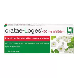 CRATAE-LOGES 450 mg Comprimés pelliculés daubépine, 50 pc