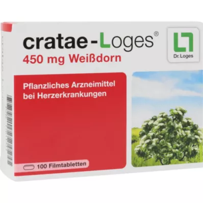 CRATAE-LOGES 450 mg Comprimés pelliculés daubépine, 100 pc