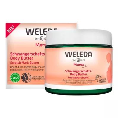 Beurre corporel de grossesse Weleda, 150 ml