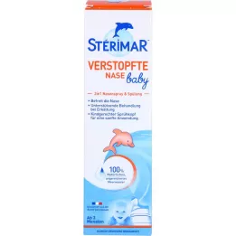 STERIMAR Spray nasal nez bouché bébé dès 3 mois, 100 ml