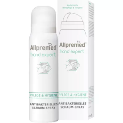 ALLPREMED hand expert PFLEGE &amp; HYGIENE Mousse spray, 100 ml