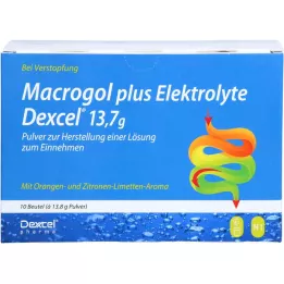 MACROGOL plus Electrolytes Dexcel 13,7 g PLE, 10 pc