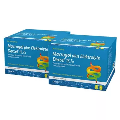 MACROGOL plus Electrolytes Dexcel 13,7 g PLE, 100 pc