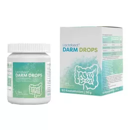LACTOBACT DARM DROPS Comprimés à mâcher, 60 pc