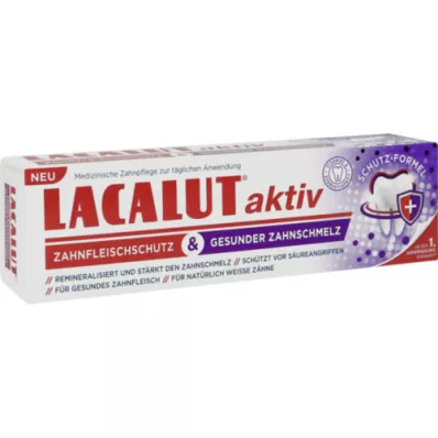 LACALUT protection active des gencives &amp; émail sain, 75 ml