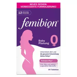 FEMIBION 0 Planification des bébés, 84 comprimés