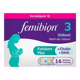FEMIBION 3 Allaitement paquet combiné, 2X112 pces