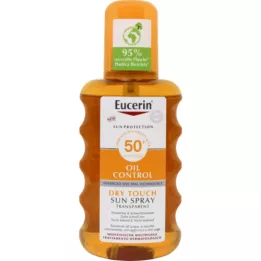 EUCERIN Spray transp. Sun Oil Control Body LSF 50+, 200 ml
