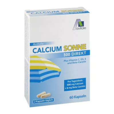 Calcium Sun 500 capsules, 60 pc