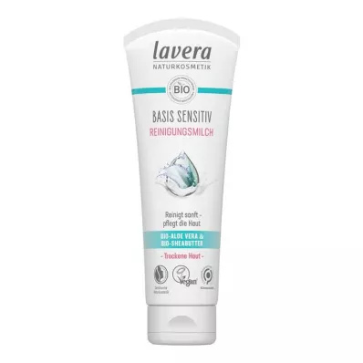 Lait nettoyant sensible à base de Lavera, 125 ml