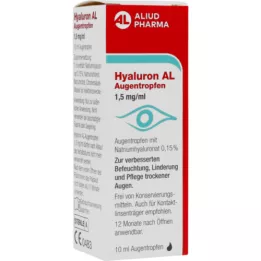 HYALURON AL Gouttes oculaires 1,5 mg/ml, 1X10 ml