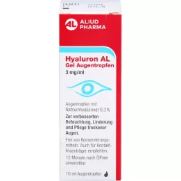HYALURON AL Gel gouttes pour les yeux 3 mg/ml, 1X10 ml