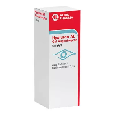 Acide hyaluronique AL collyre en gel 3 mg/ml, 1X10 ml