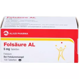 FOLSÄURE AL 5 mg Comprimés, 100 pcs