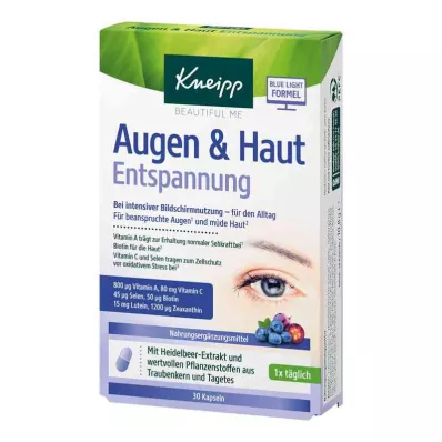 Kneipp Yeux & Capsules de relaxation cutanée (30 pièces) Kneipp Yeux & Capsules de relaxation cutanée (30 pièces)