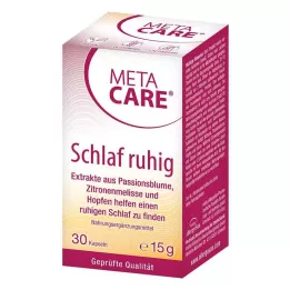 META-CARE Gélules pour un sommeil paisible, 30 gélules