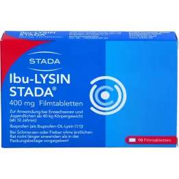 IBU-LYSIN STADA 400 mg Comprimés pelliculés, 10 pcs