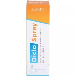 DICLOSPRAY 40 mg/g Spray pour application cutanée, 25 g