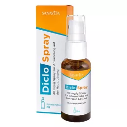 DICLOSPRAY 40 mg/g Spray pour application cutanée, 25 g