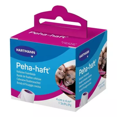 Bandage de fixation Peha-Haft 4 cmx4 m, 1 pièce