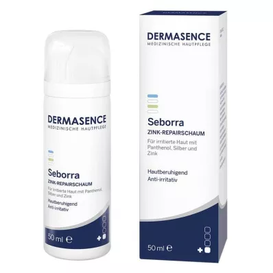 Mousse réparatrice de zinc Dermasence Seborra, 50 ml