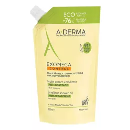A-DERMA EXOMEGA CONTROL Huile de douche Recharge, 500 ml
