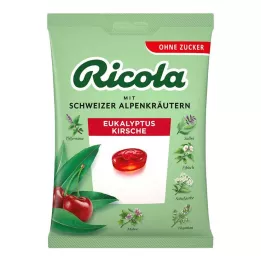 RICOLA sachet de bonbons à leucalyptus et à la cerise, 75 g
