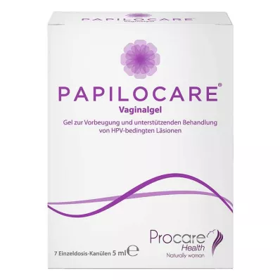 PAPILOCARE® gel vaginal, 7X5 ml PAPILOCARE® gel vaginal, 7X5 ml